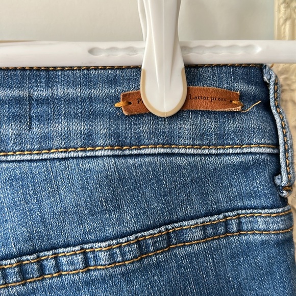 PILCRO AND THE LETTERPRESS | by Anthropologie Blue High Rise Denim Skinny Jeans - Picture 6 of 12